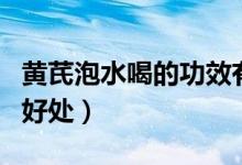 黄芪泡水喝的功效有什么（关于黄芪泡水喝的好处）