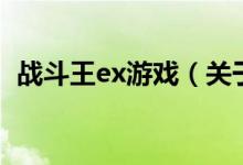 战斗王ex游戏（关于战斗王ex游戏的介绍）