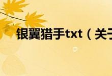 银翼猎手txt（关于银翼猎手txt的介绍）