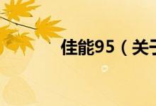 佳能95（关于佳能95的介绍）