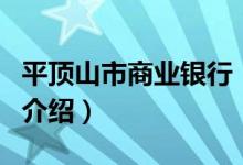 平顶山市商业银行（关于平顶山市商业银行的介绍）