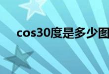 cos30度是多少图解（cos30度是多少）