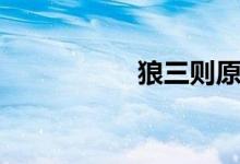 狼三则原文(狼三则)