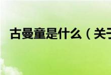 古曼童是什么（关于古曼童是什么的介绍）