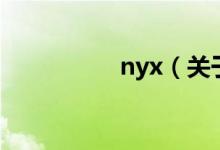 nyx（关于nyx的介绍）