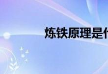 炼铁原理是什么（炼铁原理）