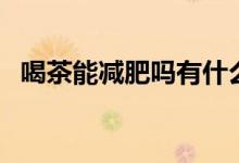 喝茶能减肥吗有什么坏处(喝茶能减肥吗)