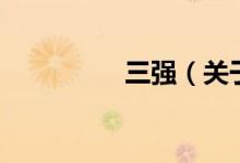 三强(关于三强的介绍)