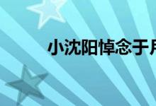 小沈阳悼念于月仙（小沈阳原名）