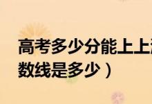 高考多少分能上上海理工大学（2020录取分数线是多少）