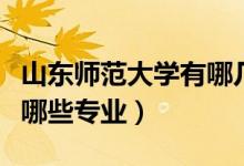 山东师范大学有哪几个校区（山东师范大学有哪些专业）