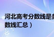 河北高考分数线是多少（历年河北高考录取分数线汇总）