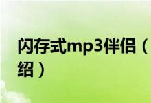 闪存式mp3伴侣（关于闪存式mp3伴侣的介绍）