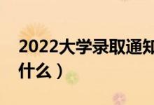 2022大学录取通知书电子版怎么查（方法是什么）